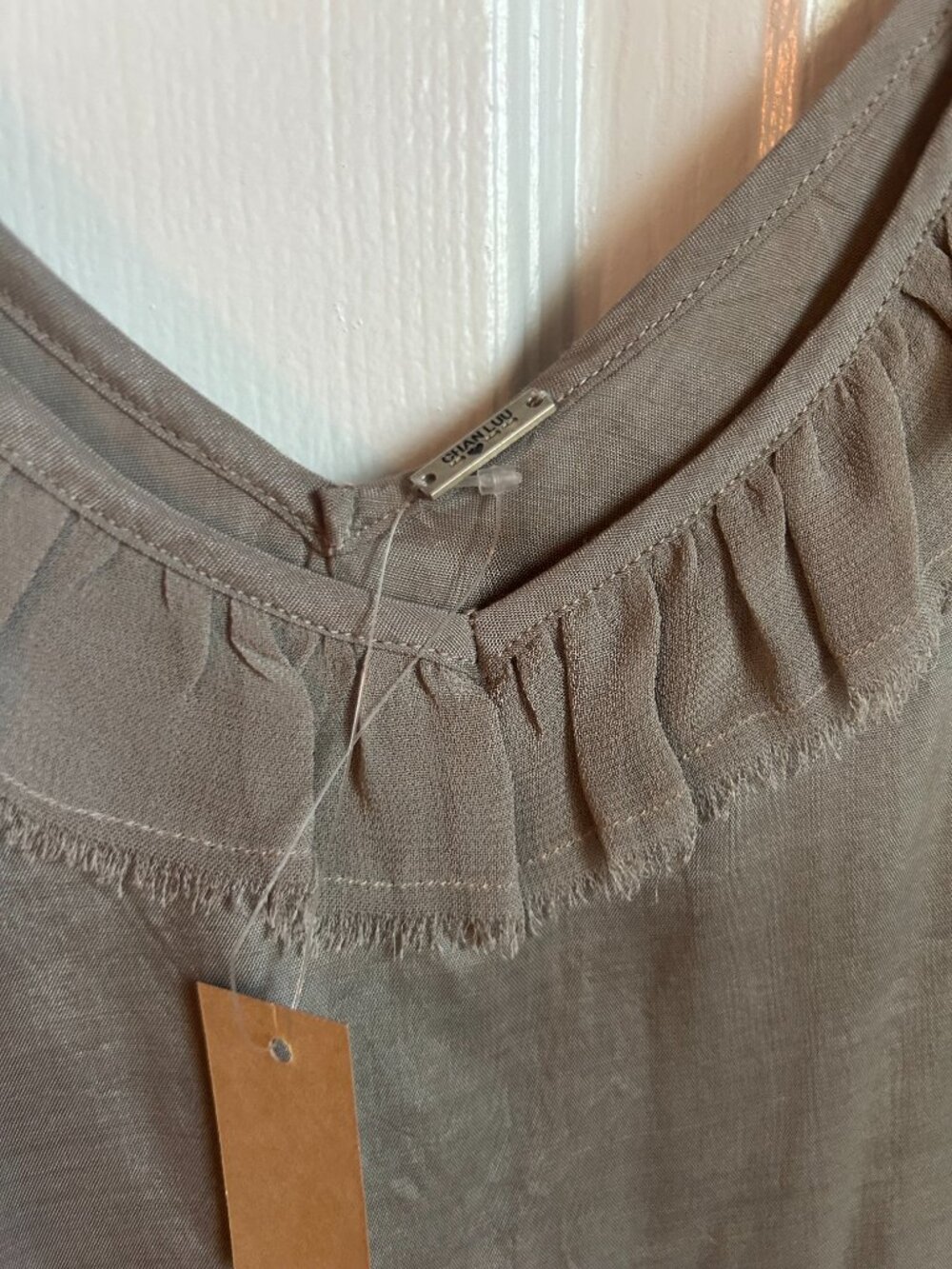 Chan Luu Ruffled Tank - Picture 2 of 2